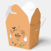 Een klein Boo Cute Ghost Halloween Baby shower Bedankdoosjes (Geopend)