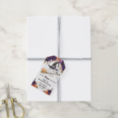 Een klein Boo Cute Ghost Halloween Baby shower Cadeaulabel (Met Touw)