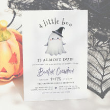 Een klein Boo Cute Halloween Girl Baby shower