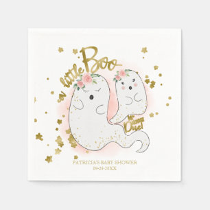 Een klein Boo Cute Halloween Girl Baby shower Servet