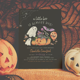 Een klein Boo Cute Spooky Halloween Baby shower Kaart