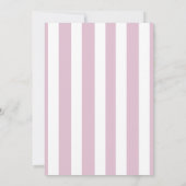 Een klein Boo Ghost Pink Halloween Baby shower Kaart (Achterkant)