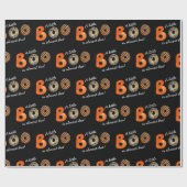Een klein Boo Halloween Baby shower Cadeaupapier (Vlak)