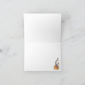 Een klein Boo Halloween Baby shower Dank je Bedankkaart (Binnen)