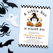 Een klein Boo Halloween Baby shower Kaart