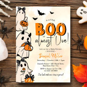 Een klein Boo Halloween Baby shower Kaart