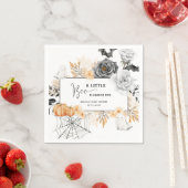 Een klein Boo Halloween Baby shower Napkins Servet (Insitu)