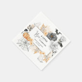 Een klein Boo Halloween Baby shower Napkins Servet (Hoek)