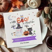 Een klein Boo Halloween Baby shower Napkins Servet