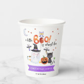 Een klein Boo Halloween Baby shower Papieren Bekers (Voorkant)