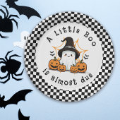 Een klein Boo Halloween Baby shower Papieren Bordje