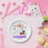 Een klein Boo Halloween Baby shower Papieren Bordje (Feest)