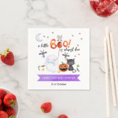 Een klein Boo Halloween Baby shower Servet (Insitu)
