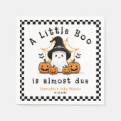 Een klein Boo Halloween Baby shower Servet (Voorkant)