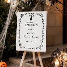 Een klein Boo Halloween Baby shower Welkom