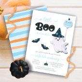 Een klein Boo Halloween Boy Baby shower Kaart