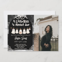 Een klein Boo is bijna aanstaande Baby Shower Foto