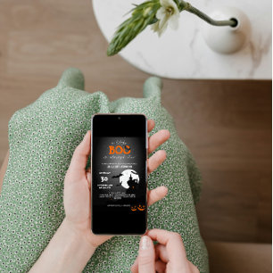 Een klein Boo is bijna aanstaande Halloween Baby S Kaart