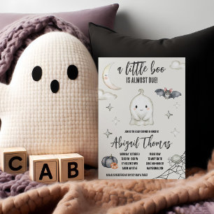 Een klein BOO is bijna fällig! Halloween Baby Show Kaart