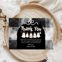 Een klein Boo is bijna fijn Baby Shower Dankjewel 