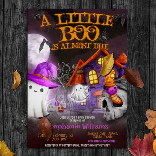 Een klein Boo is bijna fijn Kaart