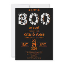 Een klein Boo is verschuldigd Geest Halloween Baby