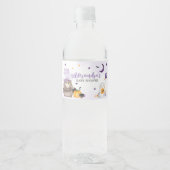 Een klein Boo spookbaby shower Waterfles Etiket (Voorkant)