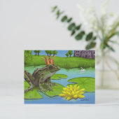 Één Klein briefkaart van de Kus (Staand voorkant)