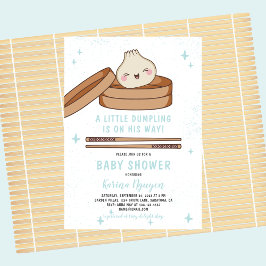 Een klein bundeltje is op komst Baby Shower Kaart