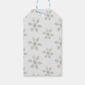 Een klein bundeltje vreugde is op komst Baby Showe Cadeaulabel (Achterkant)