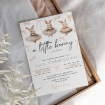 Een klein Bunny-Baby shower