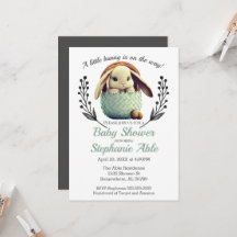 Een klein Bunny-Baby shower