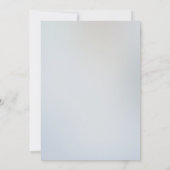 Een klein Bunny-Baby shower Kaart (Achterkant)