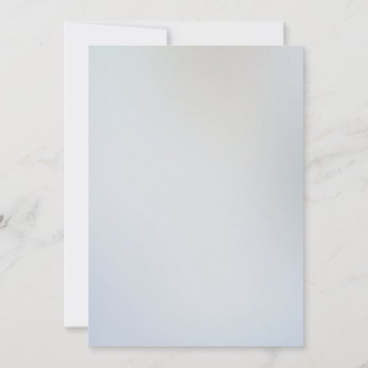 Een klein Bunny-Baby shower Kaart (Achterkant)