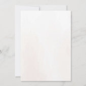 Een klein Butterfly-Baby shower Save The Date (Achterkant)