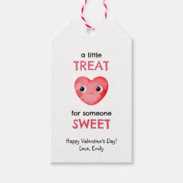 Een klein cadeautje voor iemand lief met Valentijn Cadeaulabel