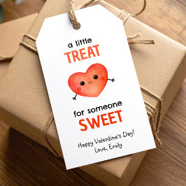 Een klein cadeautje voor iemand lief op Valentijns Cadeaulabel