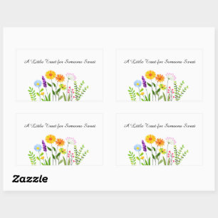 Een Klein Cadeautje voor Iemand Lief Rechthoekige Sticker