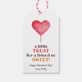 Een klein cadeautje voor iemand lief Valentijnsdag Cadeaulabel