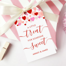Een Klein Cadeautje voor Iemand Liefs Valentijnsta Cadeaulabel