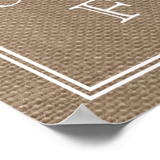 Een klein cadeautje voor je dansfeetbruiloft poster (Hoek)