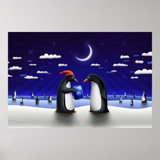 Een klein cadeautje voor Kerstmis Poster (Voorkant)