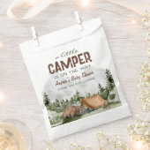 Een klein Camper is onderweg naar de schoenpooier  Bedankzakje (Geknipt)