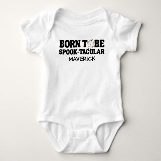 Een klein cool boek Halloween Romper (Voorkant)