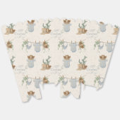 Een klein cowboy Baby shower Bedankdoosjes (Ongevouwen)