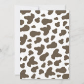 Een klein cowboy Baby shower Kaart (Achterkant)