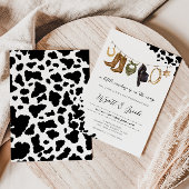 Een klein cowboy Baby shower Kaart