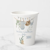 Een klein cowboy Baby shower Papieren Bekers (Voorkant)