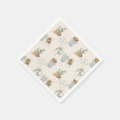 Een klein cowboy Baby shower Servet (Hoek)