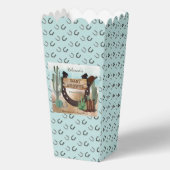 Een klein Cowboy Western Baby shower Bedankdoosjes (Voorkant)
